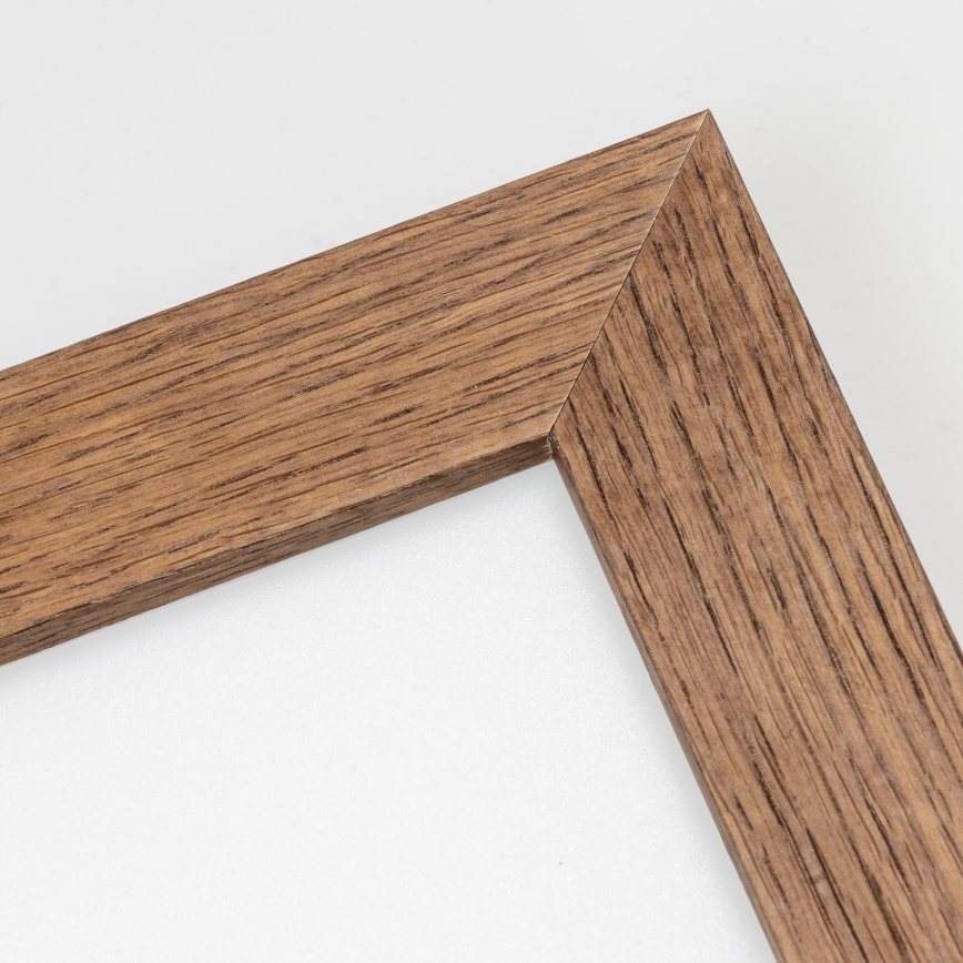 Brilagi - Plafoniera LED dimmerabile SLIMFRAME WOOD LED/36W/230V 49,5x49,5 cm 3000-6000K marrone scuro + telecomando