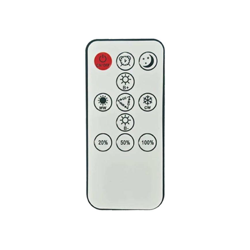 Brilagi - Plafoniera LED dimmerabile ULTRA SLIM LED/18W/230V 2700-6500K 30x30 cm bianco + telecomando