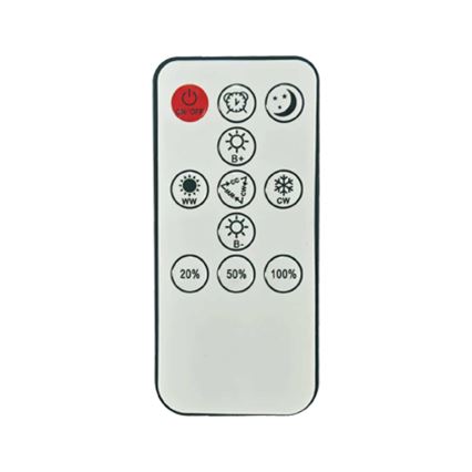 Brilagi - Plafoniera LED dimmerabile ULTRA SLIM LED/18W/230V 2700-6500K diametro 30 cm bianco + telecomando