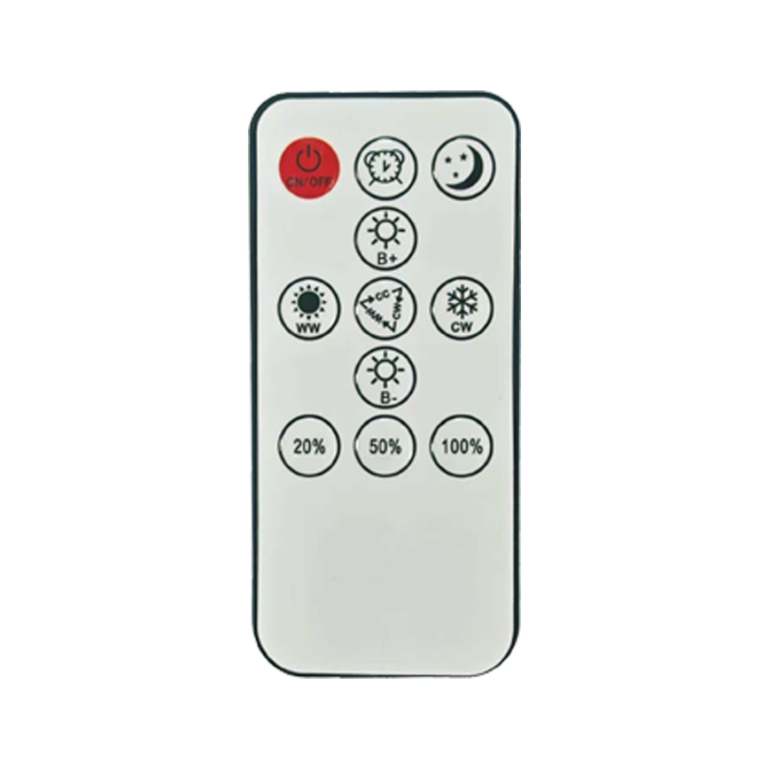 Brilagi - Plafoniera LED dimmerabile ULTRA SLIM LED/18W/230V 2700-6500K diametro 30 cm bianco + telecomando