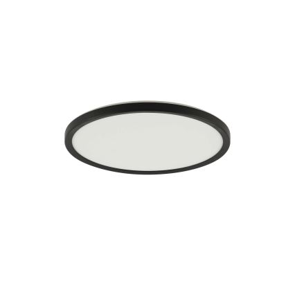 Brilagi - Plafoniera LED dimmerabile ULTRA SLIM LED/18W/230V 2700-6500K diametro 30 cm nero + telecomando