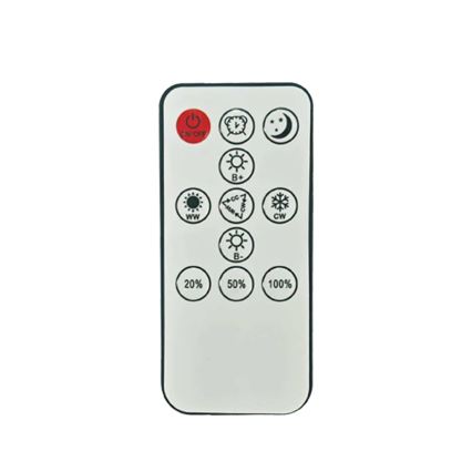 Brilagi - Plafoniera LED dimmerabile ULTRA SLIM LED/24W/230V 2700-6500K diametro 42 cm bianco + telecomando