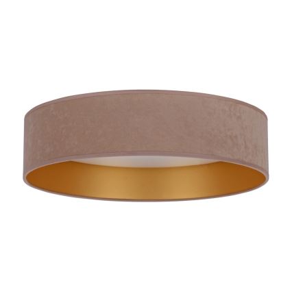 Brilagi - Plafoniera LED dimmerabile VELVET SMART LED/24W/230V d. 45 cm 2700-6500K Wi-Fi Tuya beige/oro+ telecomando