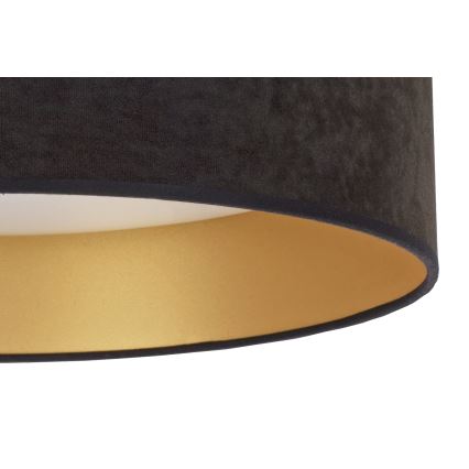 Brilagi - Plafoniera LED dimmerabile VELVET SMART LED/24W/230V d. 45 cm 2700-6500K Wi-Fi Tuya nero/oro+ telecomando