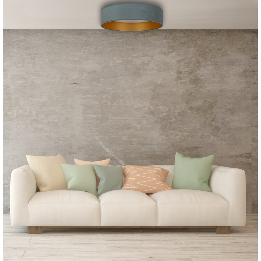 Brilagi - Plafoniera LED dimmerabile VELVET SMART LED/36W/230V d. 55 cm 2700-6500K Wi-Fi Tuya nero/rame + telecomando