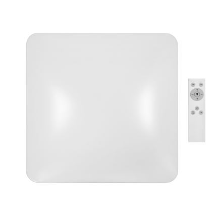 Brilagi - Plafoniera LED dimmerabile VELVET SQUARE LED/24W/230V 3000/4000/6500K + telecomando color crema