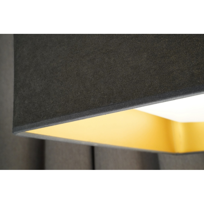 Brilagi - Plafoniera LED dimmerabile VELVET SQUARE LED/24W/230V 3000/4000/6500K + telecomando grigio