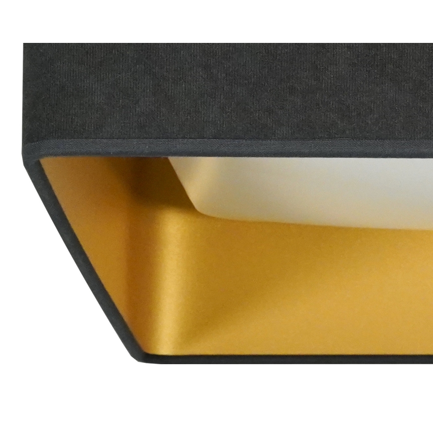 Brilagi - Plafoniera LED dimmerabile VELVET SQUARE LED/24W/230V 3000/4000/6500K + telecomando grigio