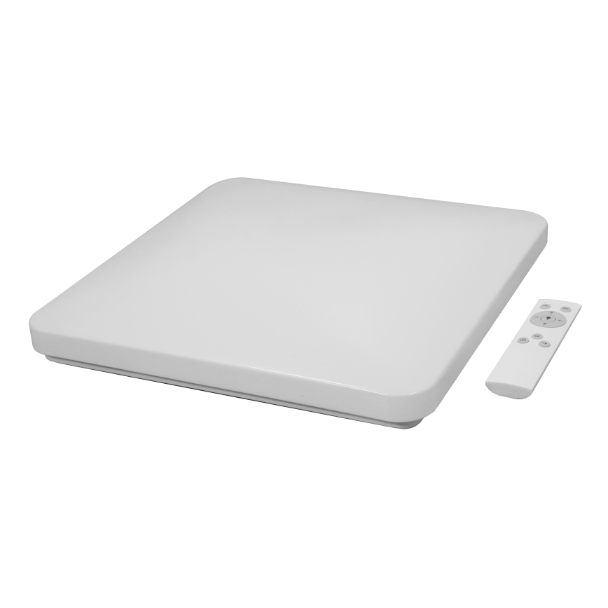 Brilagi - Plafoniera LED dimmerabile VELVET SQUARE LED/24W/230V 3000/4000/6500K + telecomando grigio