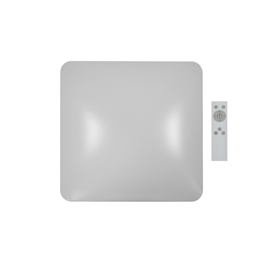Brilagi - Plafoniera LED dimmerabile VELVET SQUARE LED/24W/230V 3000/4000/6500K + telecomando grigio