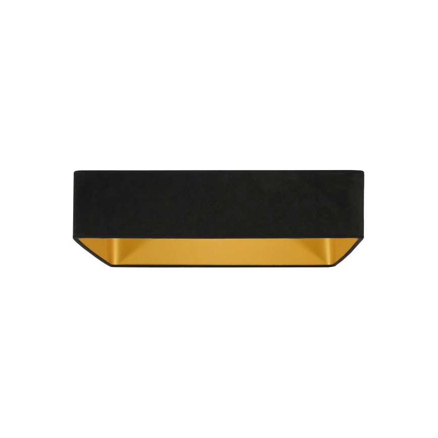Brilagi - Plafoniera LED dimmerabile VELVET SQUARE LED/24W/230V 3000/4000/6500K + telecomando nero