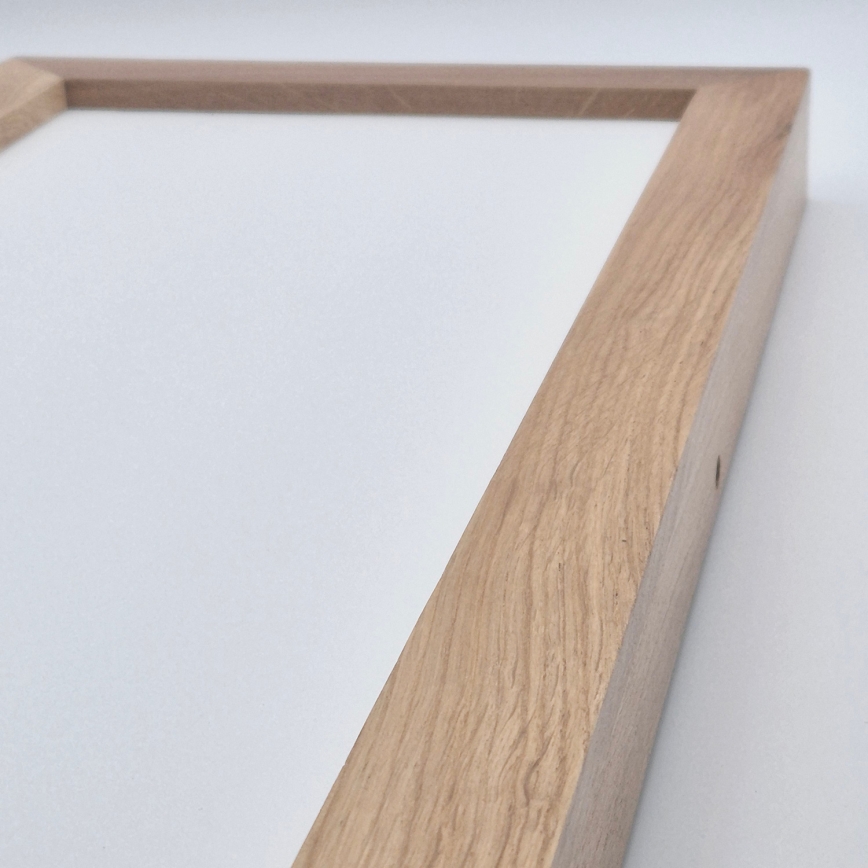 Brilagi - Plafoniera LED dimmerabile da bagno WOODY FRAME LED/50W/230V quercia 120x30 cm 3000-6000K IP44 + telecomando