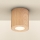 Brilagi - Luce Spot da bagno MIA 1xGU10/30W/230V 84x80 mm decorazioni in rovere IP44