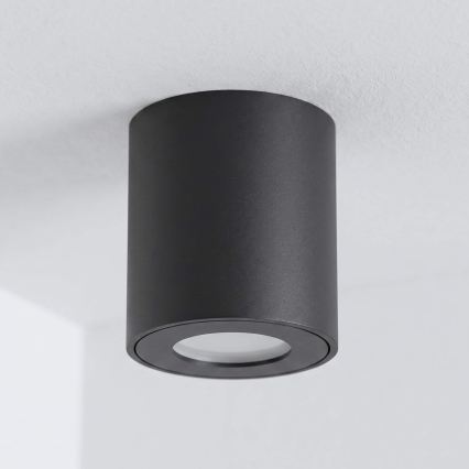 BRILAGI - Luce Spot da bagno MIA 1xGU10/30W/230V 84x80 mm nero IP54