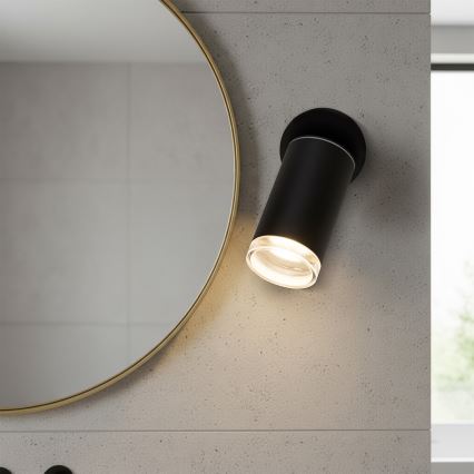Brilagi - Luce Spot da bagno SELE 1xGU10/30W/230V IP44 nero