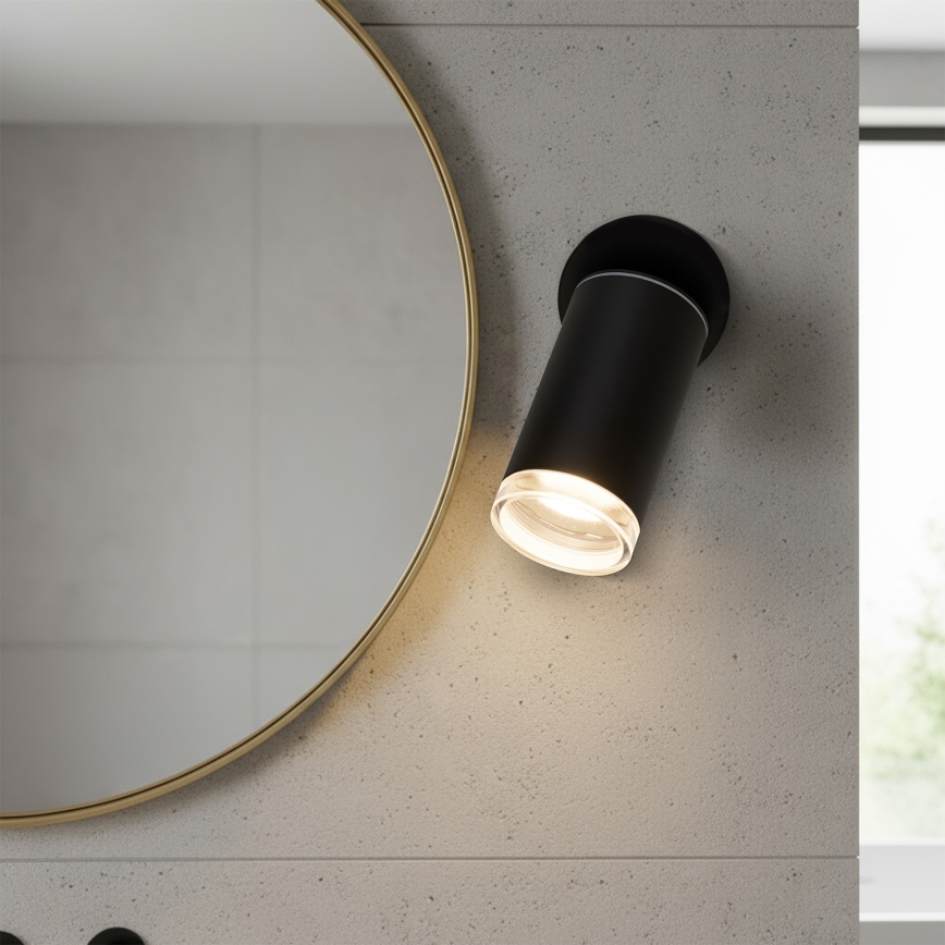 Brilagi - Luce Spot da bagno SELE 1xGU10/30W/230V IP44 nero