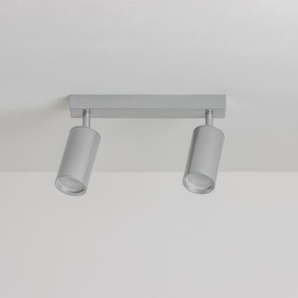 Brilagi - Luce Spot da bagno SELE 2xGU10/30W/230V IP44 argento