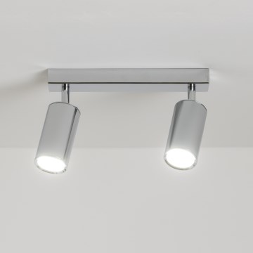 Brilagi - Luce Spot da bagno SELE 2xGU10/30W/230V IP44 cromo lucido