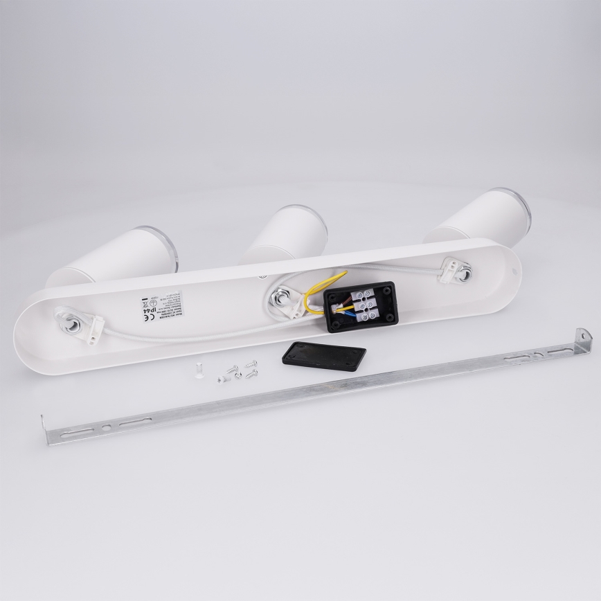 Brilagi - Luce Spot da bagno SELE 3xGU10/30W/230V IP44 bianco