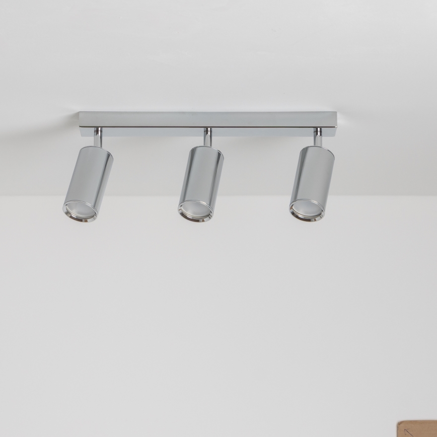 Brilagi - Luce Spot da bagno SELE 3xGU10/30W/230V IP44 cromo lucido