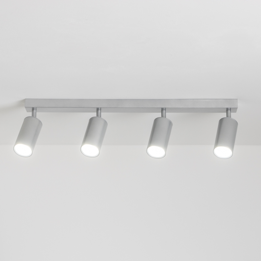 Brilagi - Luce Spot da bagno SELE 4xGU10/30W/230V IP44 argento