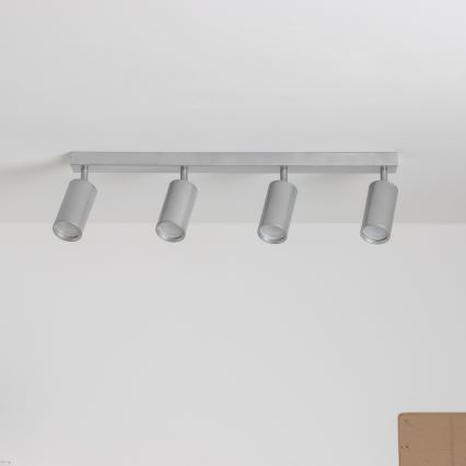 Brilagi - Luce Spot da bagno SELE 4xGU10/30W/230V IP44 argento