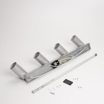 Brilagi - Luce Spot da bagno SELE 4xGU10/30W/230V IP44 argento