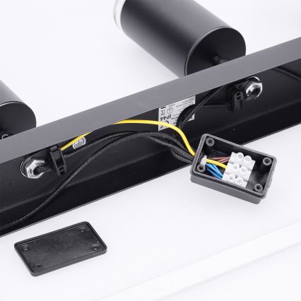 Brilagi - Luce Spot da bagno SELE 4xGU10/30W/230V IP44 nero