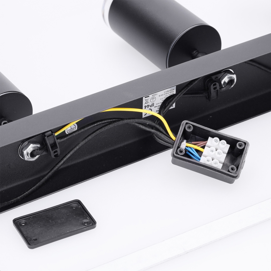 Brilagi - Luce Spot da bagno SELE 4xGU10/30W/230V IP44 nero