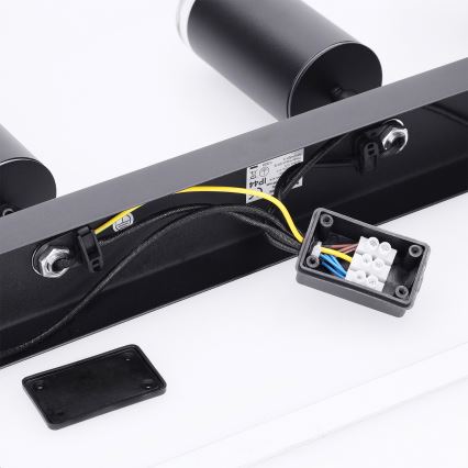 Brilagi - Luce Spot da bagno SELE 6xGU10/30W/230V IP44 nero