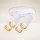 Brilagi - Luce Spot da bagno SELE AQUA 4xGU10/30W/230V IP44 bianco