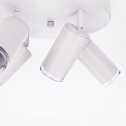 Brilagi - Luce Spot da bagno SELE AQUA 4xGU10/30W/230V IP44 bianco