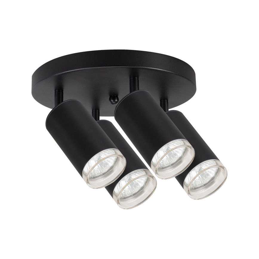 Brilagi - Luce Spot da bagno SELE AQUA 4xGU10/30W/230V IP44 nero
