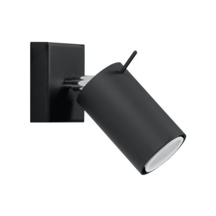 Brilagi -  Luce Spot da parete a LED ASMUS 1xGU10/7W/230V nero