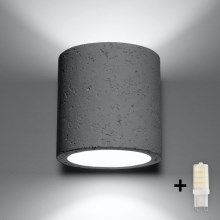 Brilagi -  Luce Spot da parete a LED FRIDA 1xG9/3,5W/230V calcestruzzo