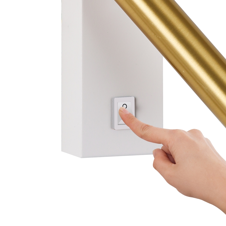 Brilagi - Luce Spot da parete a LED MAYA LED/3W/230V 4000K bianco/oro