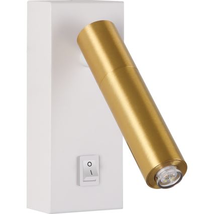 Brilagi - Luce Spot da parete LED dimmerabile MAYA 1xG9/4W/230V bianco/oro 2700-6500K Wi-Fi Tuya
