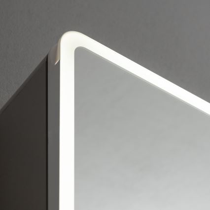 BRILAGI - Mobile da bagno a specchio con retroilluminazione LED NOTO DOUBLE 60x65 cm