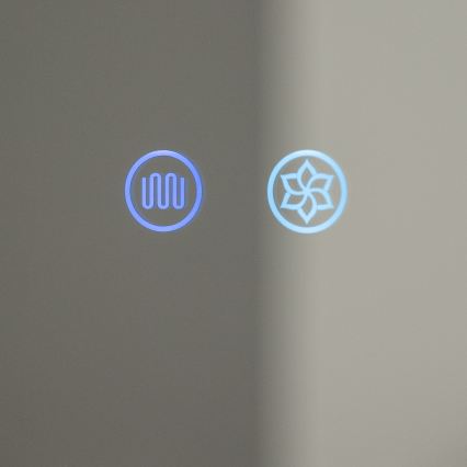 BRILAGI - Mobile da bagno a specchio con retroilluminazione LED NOTO DOUBLE 60x65 cm