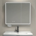 BRILAGI - Mobile da bagno con specchio e illuminazione a LED NOTO DOUBLE 60x70 cm