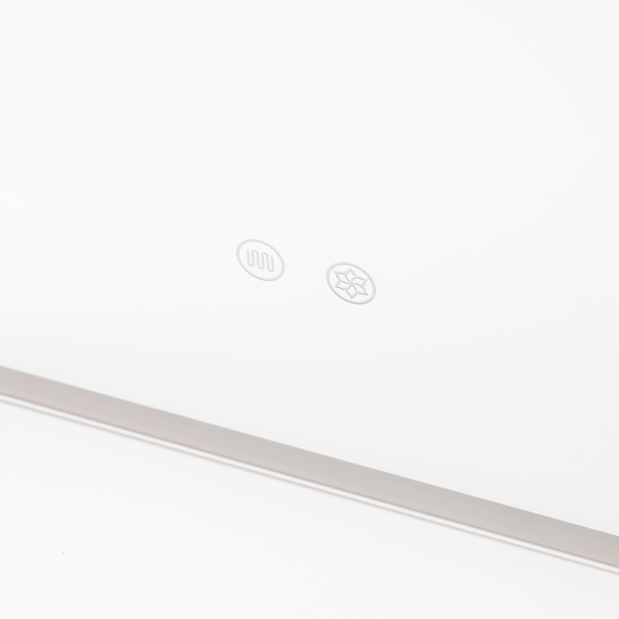 BRILAGI - Mobile da bagno specchiato LED con retroilluminazione NOTO DOUBLE 78x65 cm