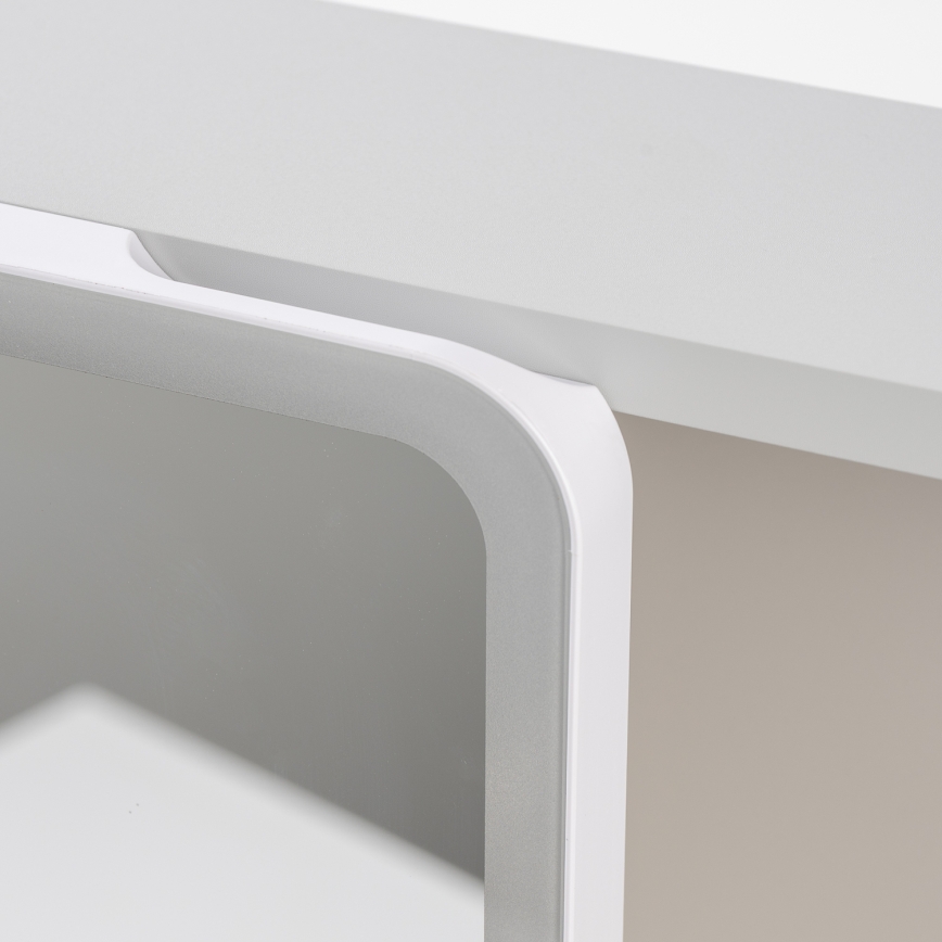 BRILAGI - Mobile da bagno specchiato LED con retroilluminazione NOTO SINGLE 77x65 cm