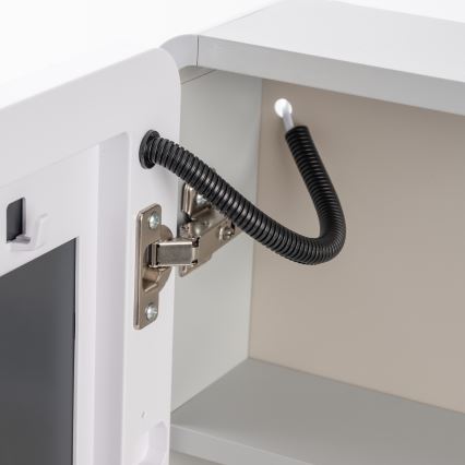 BRILAGI - Mobile da bagno specchiato LED con retroilluminazione NOTO SINGLE 77x65 cm