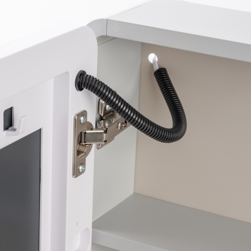 BRILAGI - Mobile da bagno specchiato LED con retroilluminazione NOTO SINGLE 77x65 cm