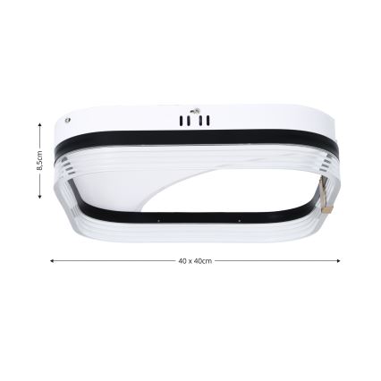 Brilagi - Plafoniera LED dimmerabile SIRELI LED/56W/230V 3000-6000K 40x40 cm + telecomando