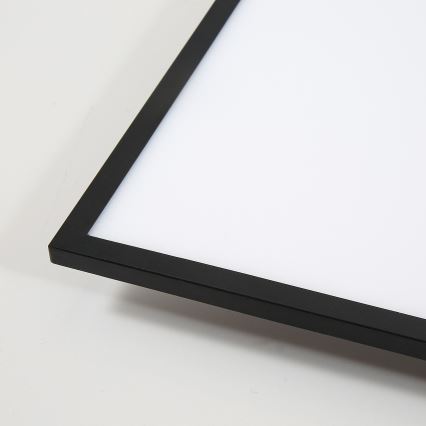 Brilagi - Plafoniera LED dimmerabile SLIMFRAME LED/36W/230V 45x45 cm 3000-6000K nera + telecomando