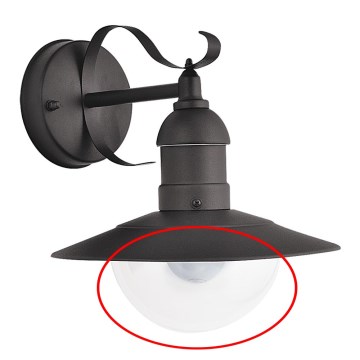 Brilagi - Paralume di ricambio per la lampada MOLDE E27, trasparente