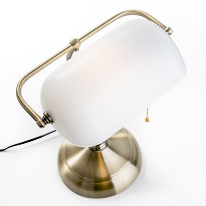 Brilagi - Paralume di ricambio per lampada da tavolo BANK OFFICE bianco