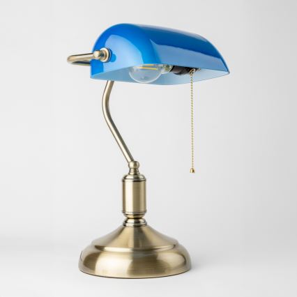 Brilagi - Paralume di ricambio per lampada da tavolo BANK OFFICE blu