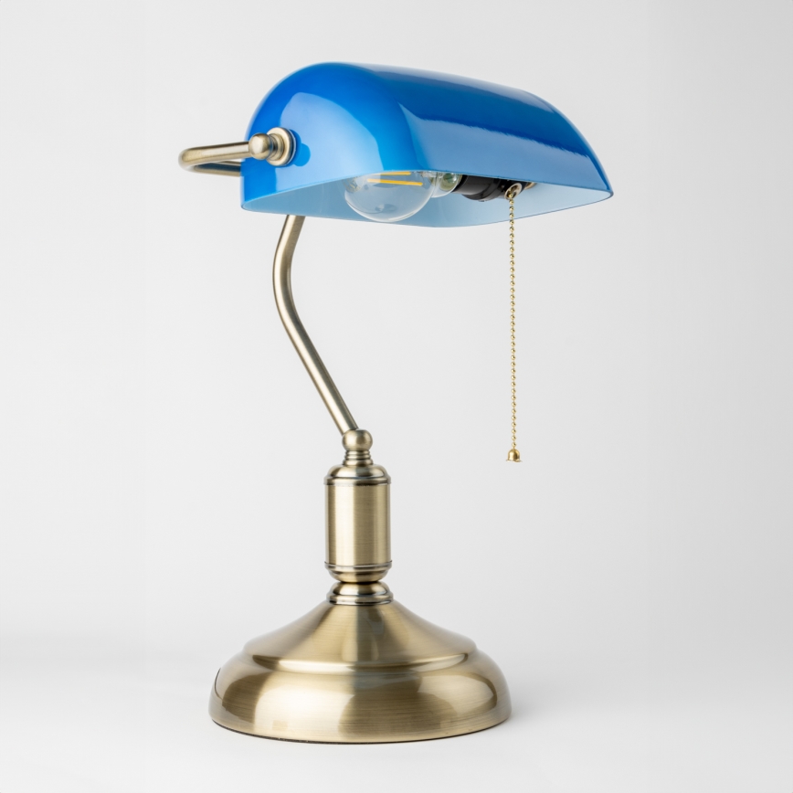 Brilagi - Paralume di ricambio per lampada da tavolo BANK OFFICE blu